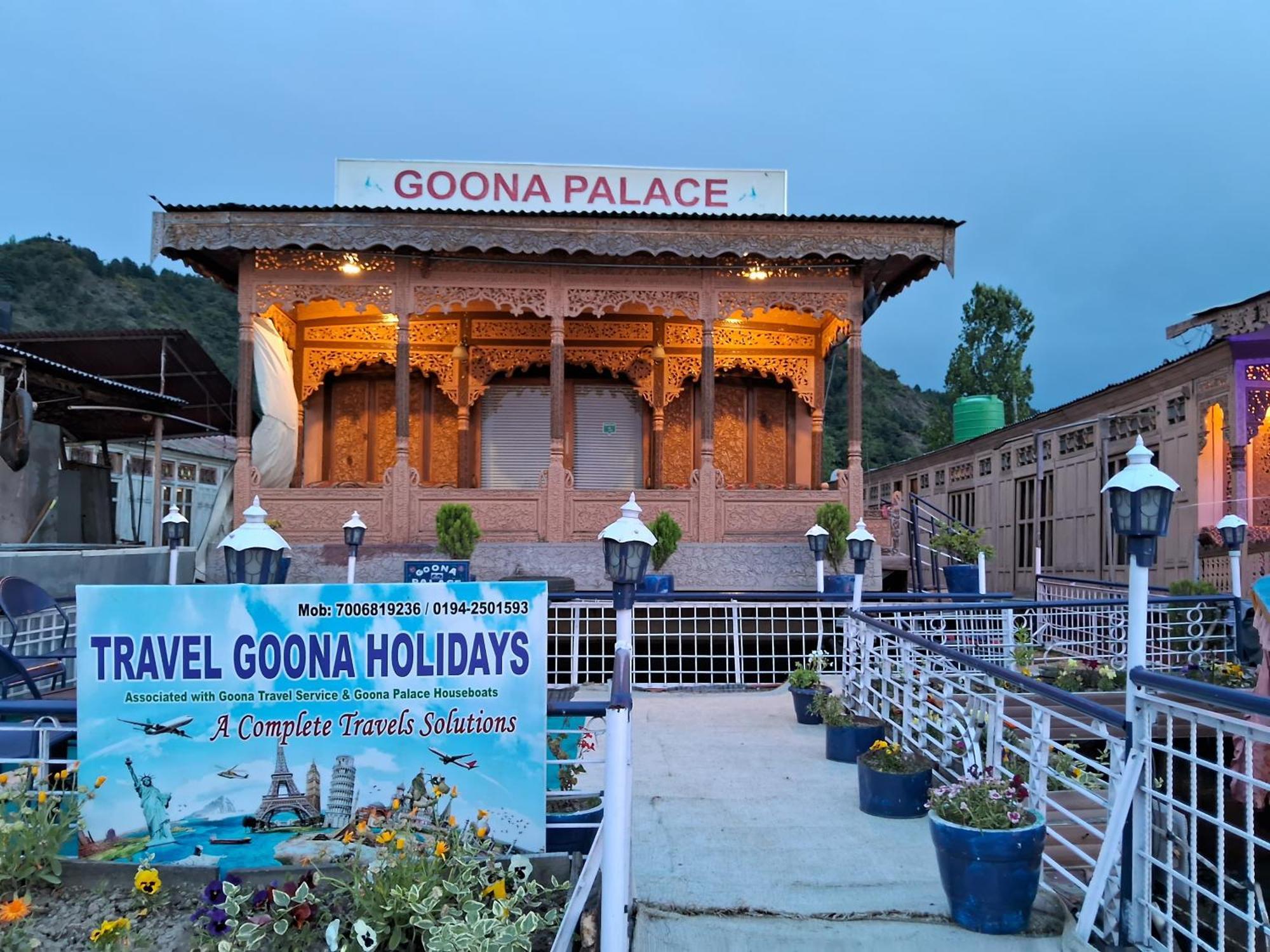 Goona Palace Houseboats Srīnagar Extérieur photo